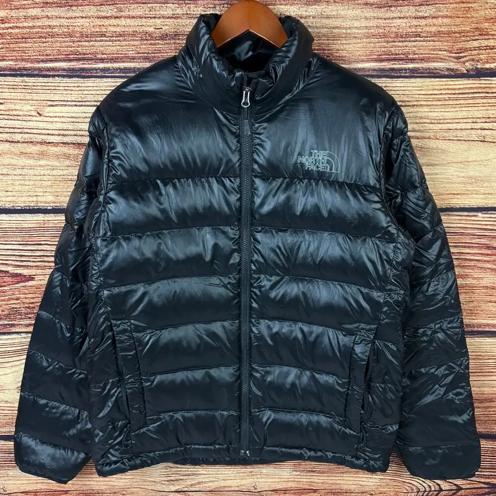 The North Face 600 Black Goose Down Puffer Jacket